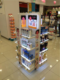 Κίνα Προωθητικές στάσεις επίδειξης Makeup φωτισμού Instore στάσεων επίδειξης καλλυντικών προμηθευτής