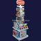 4 - Τρόπων τοπ γάντζων ξύλινη παιχνιδιών επίδειξης επίδειξη προϊόντων μαγαζί λιανικής πώλησης ραφιών άσπρη χρωματισμένη προμηθευτής