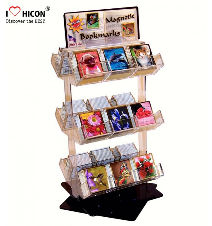 ΛΑΪΚΗ ακρυλική στάση επίδειξης βιβλίων πώλησης για τις αναγνώσεις παιδιών