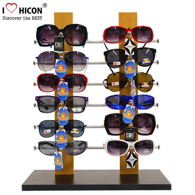 8 ράφι στάσεων επίδειξης κατόχων πλαισίων γυαλιών περίπτωσης επίδειξης γυαλιών ηλίου στρώματος
