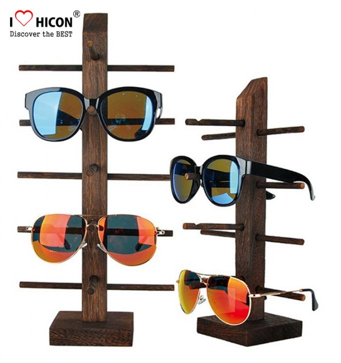 Eyeglass Countertop καταστημάτων εμπορικές ράβδοι επίδειξης Eyewear για 5 ζευγάρι των γυαλιών ηλίου