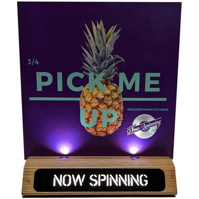 Μαγαζί λιανικής πώλησης κοu'φωμάτων ξύλινη σημαδιών αφισών στάση επίδειξης επίδειξης οδηγημένη λύση προμηθευτής