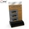 Μικρός ξύλινος Countertop μαύρος αδιάβροχος στάσεων επίδειξης Sunglass προμηθευτής